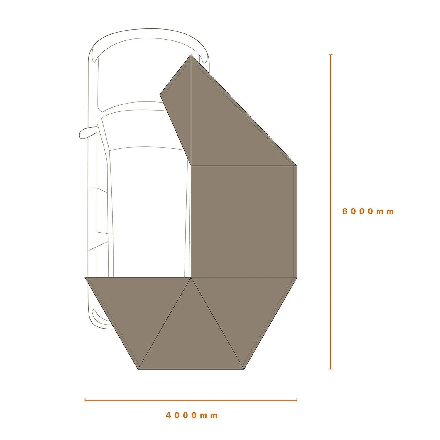 ECLIPSE 270 AWNING G2 RIGHT - Image 2